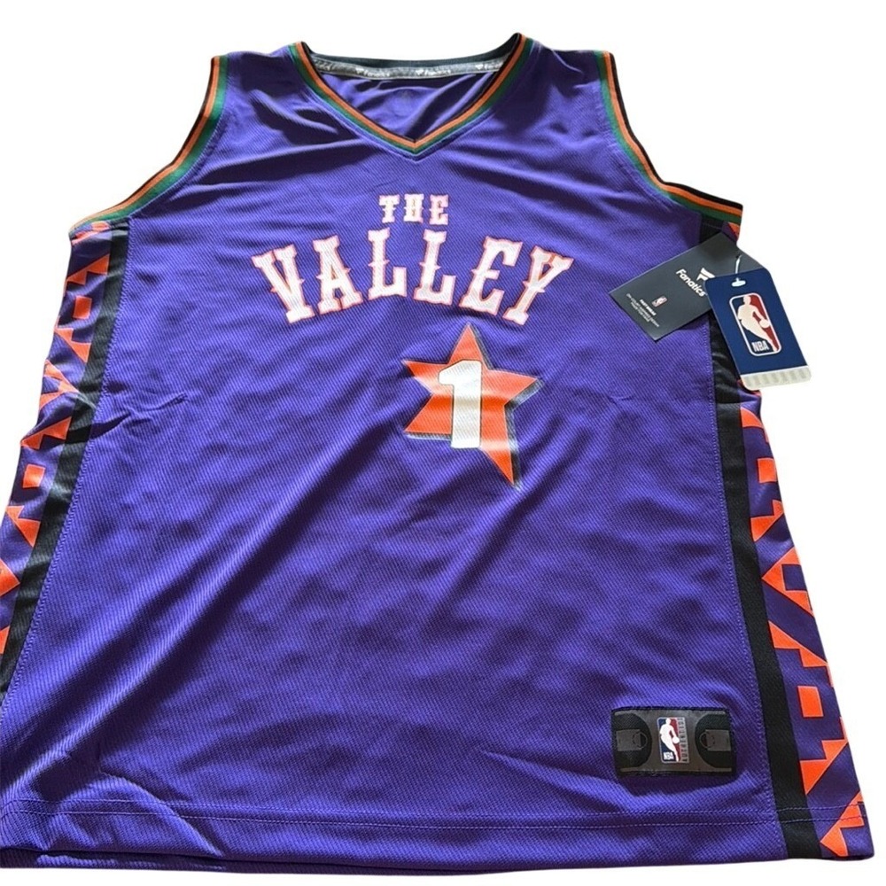 Fanatics Devin Booker Phoenix Suns The Valley City Edition Jersey Kids XL 18-20
